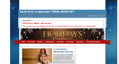 Desktop Screenshot of holidays.oneidadispatch.com